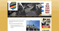 Desktop Screenshot of harmonieclub.com.au